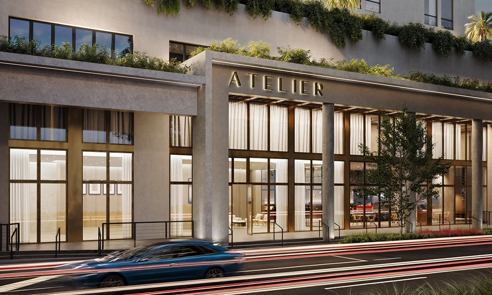 Atelier Residences entrance